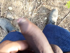 Indian guy bangs youthfull Indian stud in nasty bareback gang sex